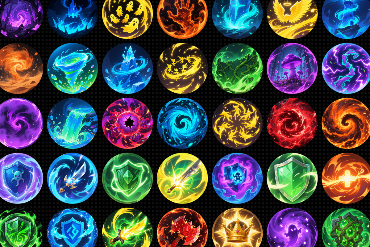150+ Skill icons