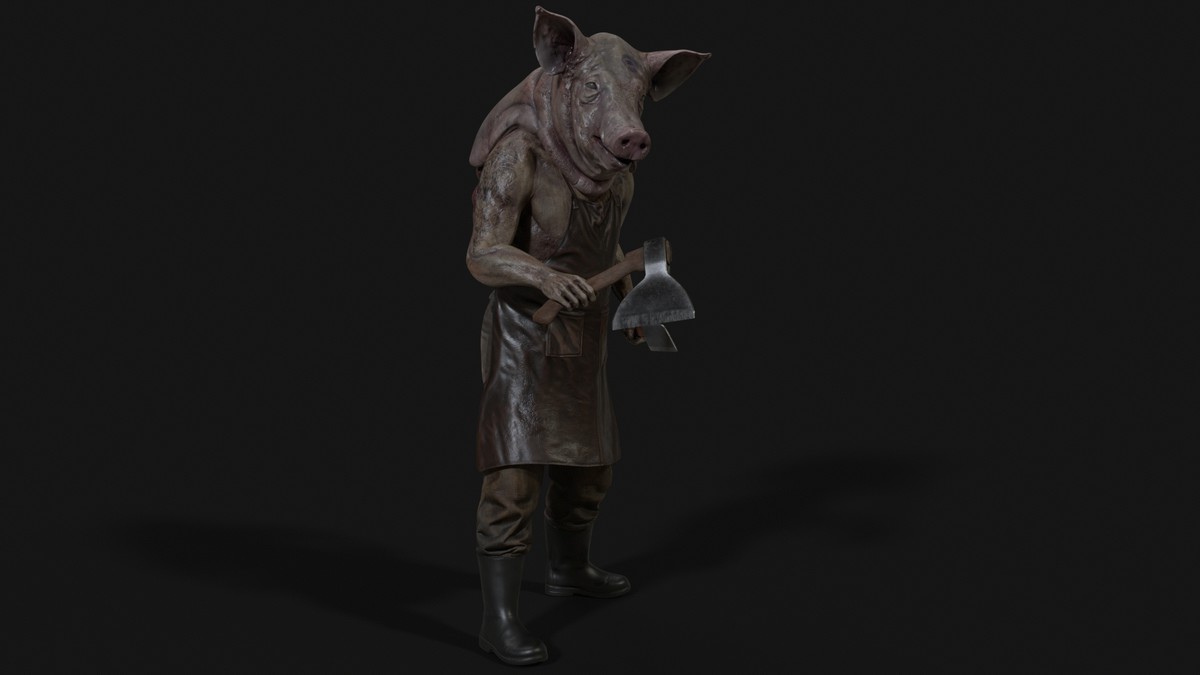 Pig-headed butcher