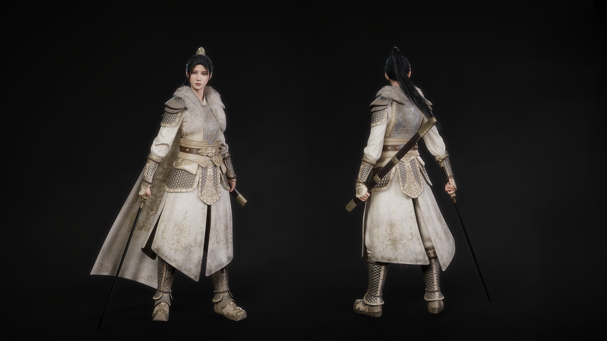 Chinese Warrior. Female Modular Bundle