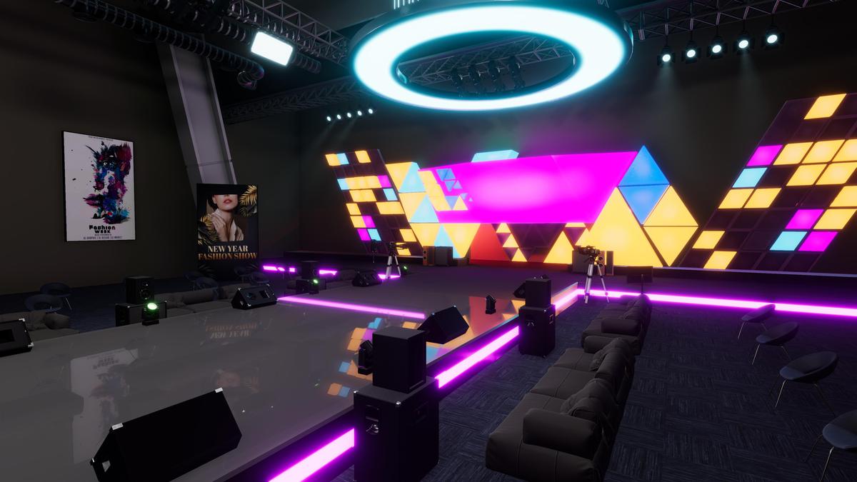 Fashion Show Runway Environment