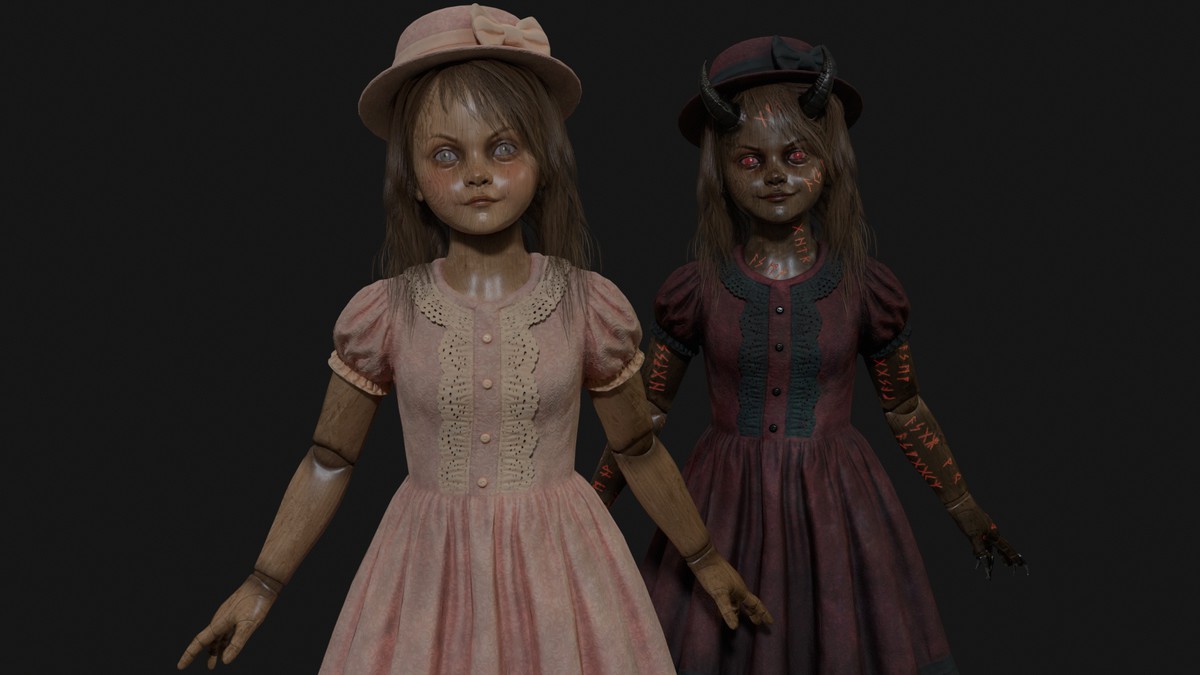 Mannequin girl — Doll and Demon Bundle