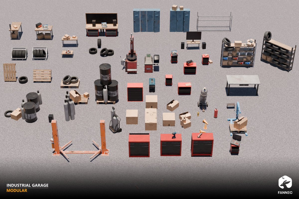 Modular - Industrial Garage