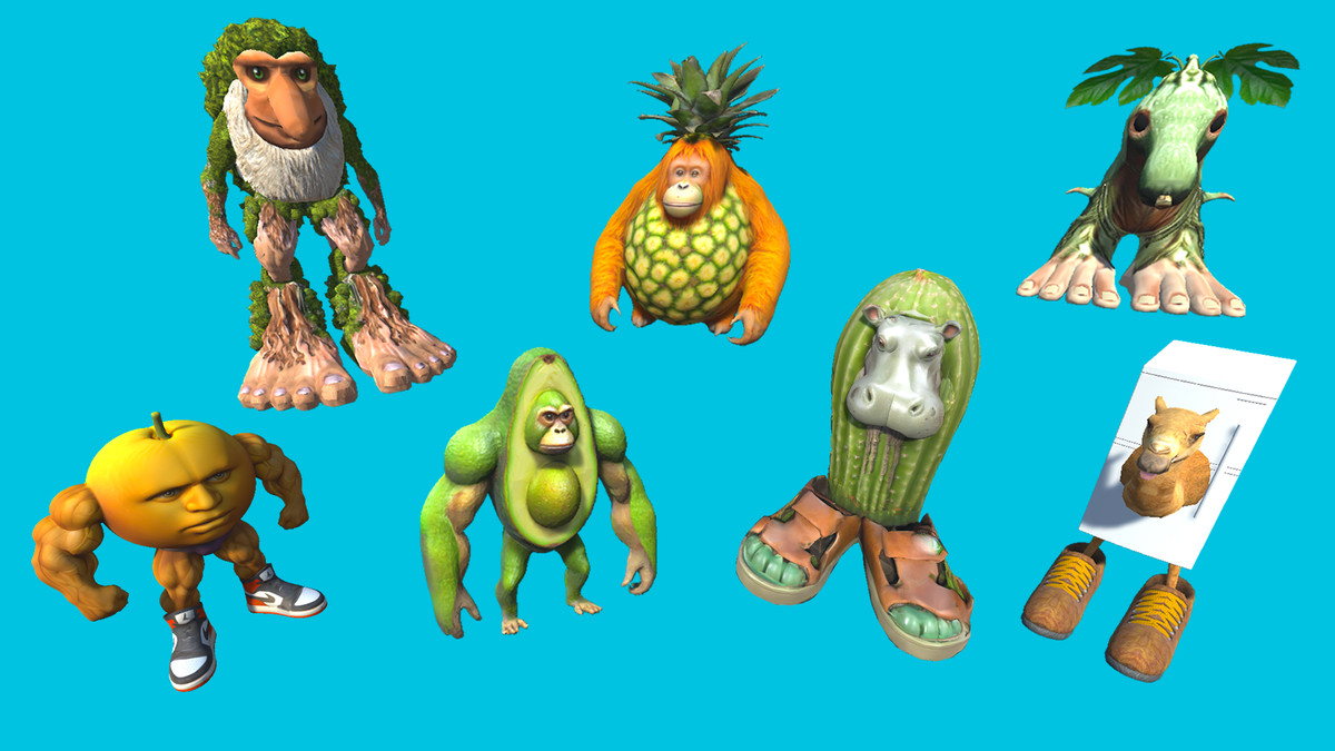 Italian Brainrot Models 3D - [Pack 3]