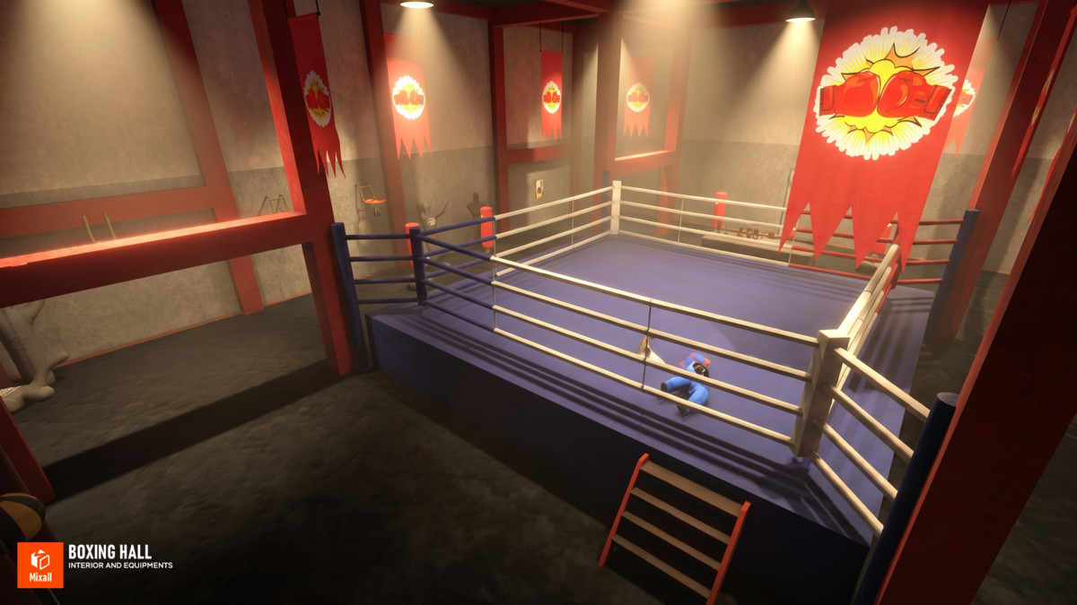 Combat Arenas & Fighter Characters Pack
