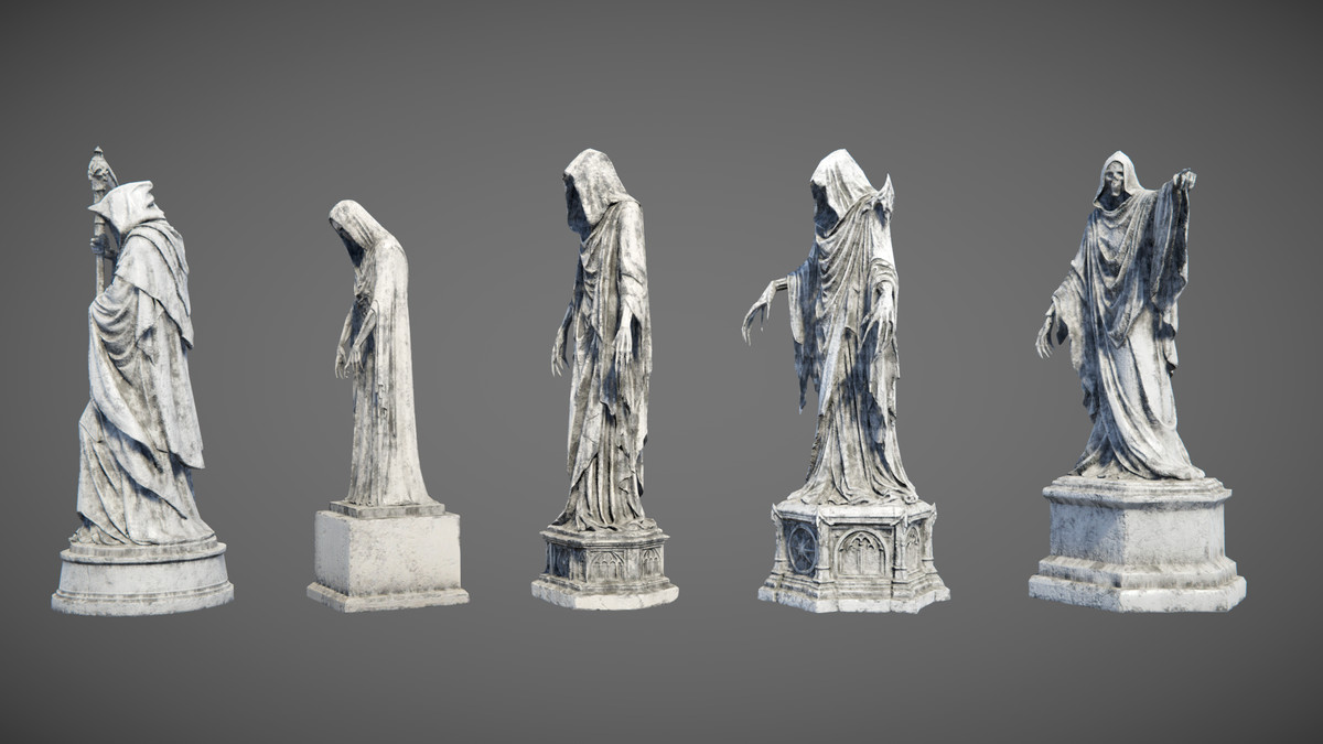 Haunted Statues