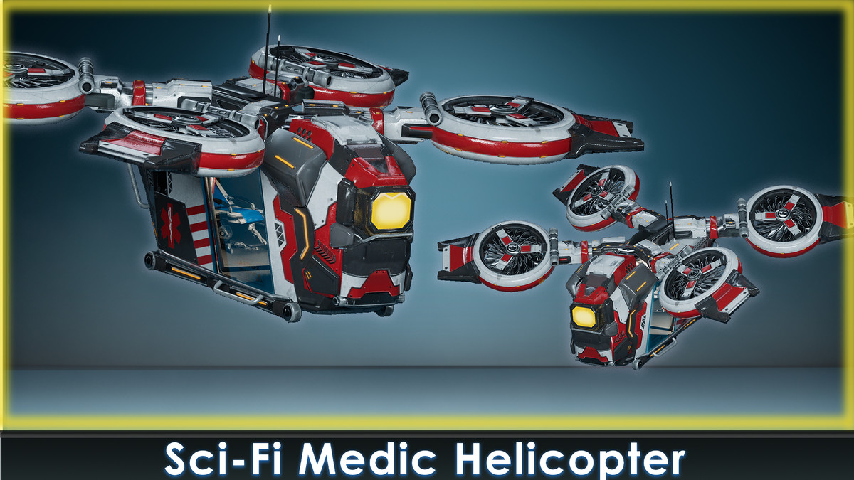 Sci-Fi Transports pack