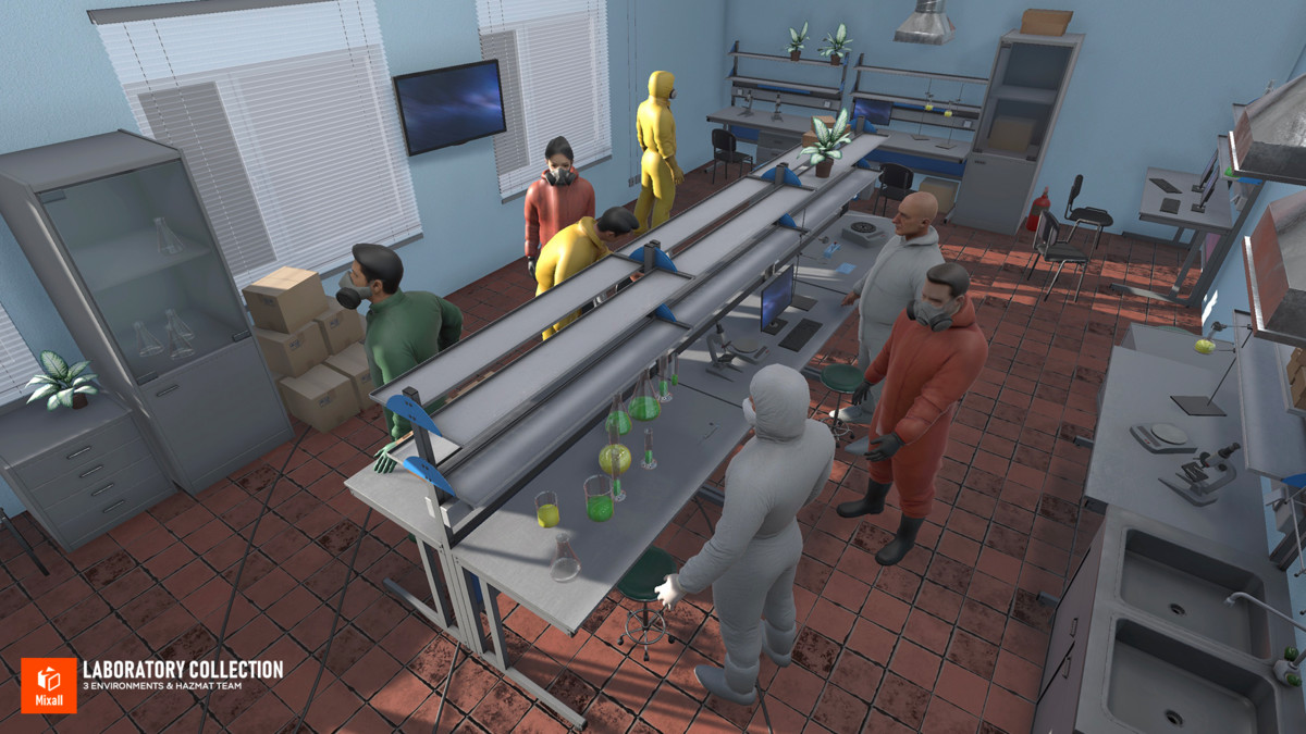 Laboratory Collection - 3 Environments & Hazmat Team