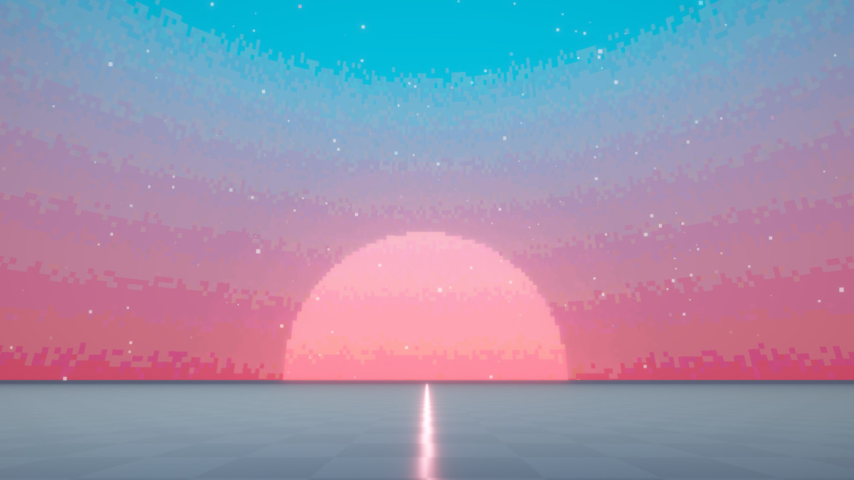 Procedural Pixel Skybox