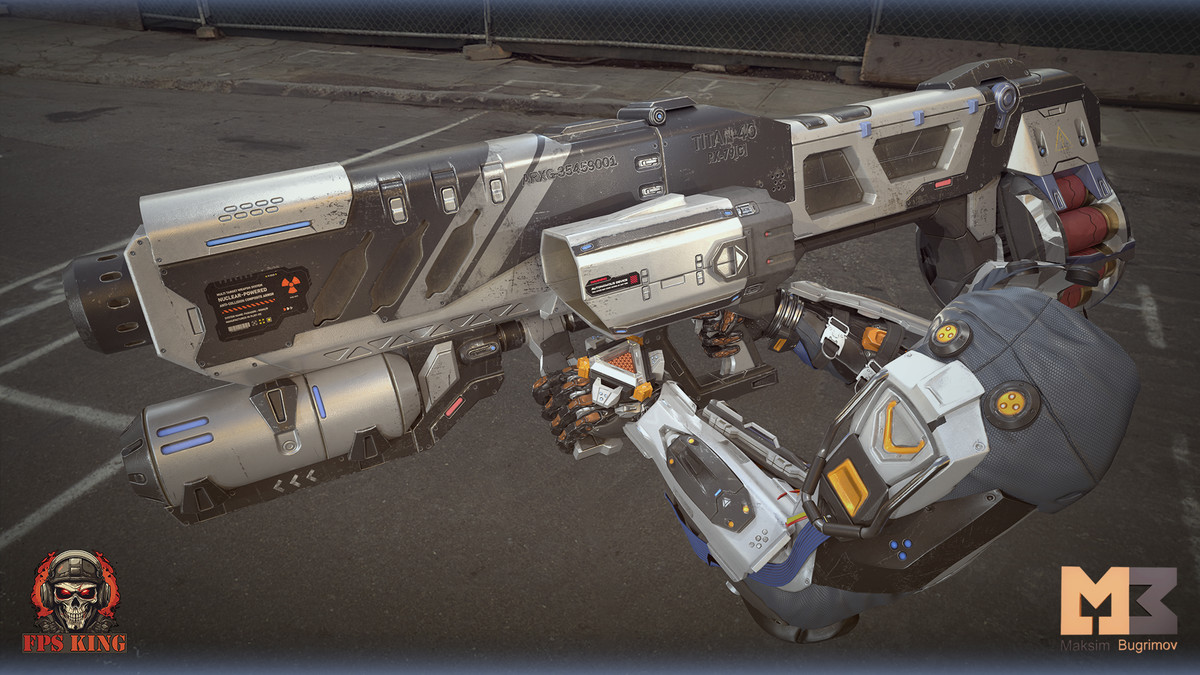 FPS Sci-Fi Hands Launcher (Animations)