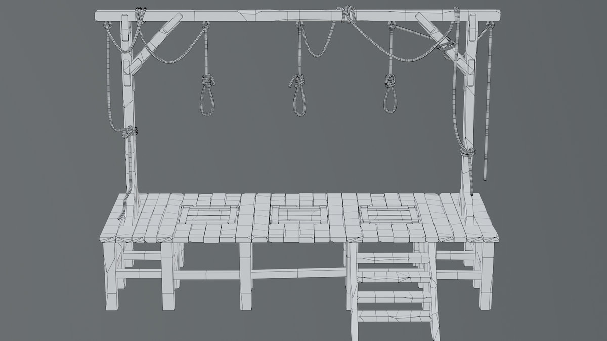 Medieval Torture Gallows