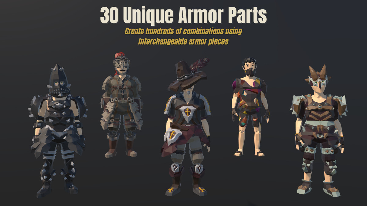 GanzSe Modular Character Pack Vol.1