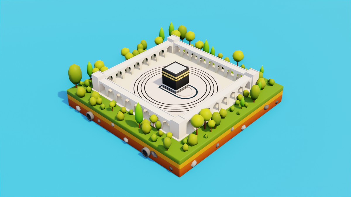 Low Poly Middle East LandMarks by IGS