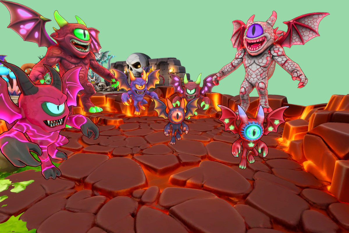 Fantasy Monster Evolution Pack 19-20–21 – Game Ready Creatures | PixeliusVita