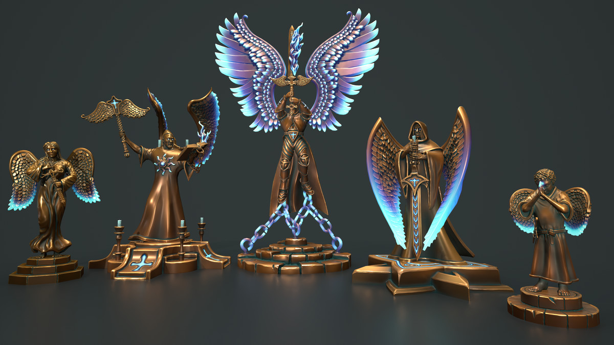 Dark Statues Pack