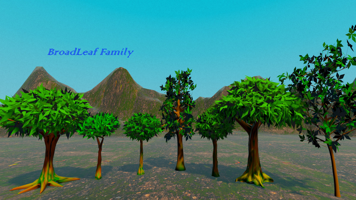 FogWood - Stylized Trees Procedural Vegetation Pack