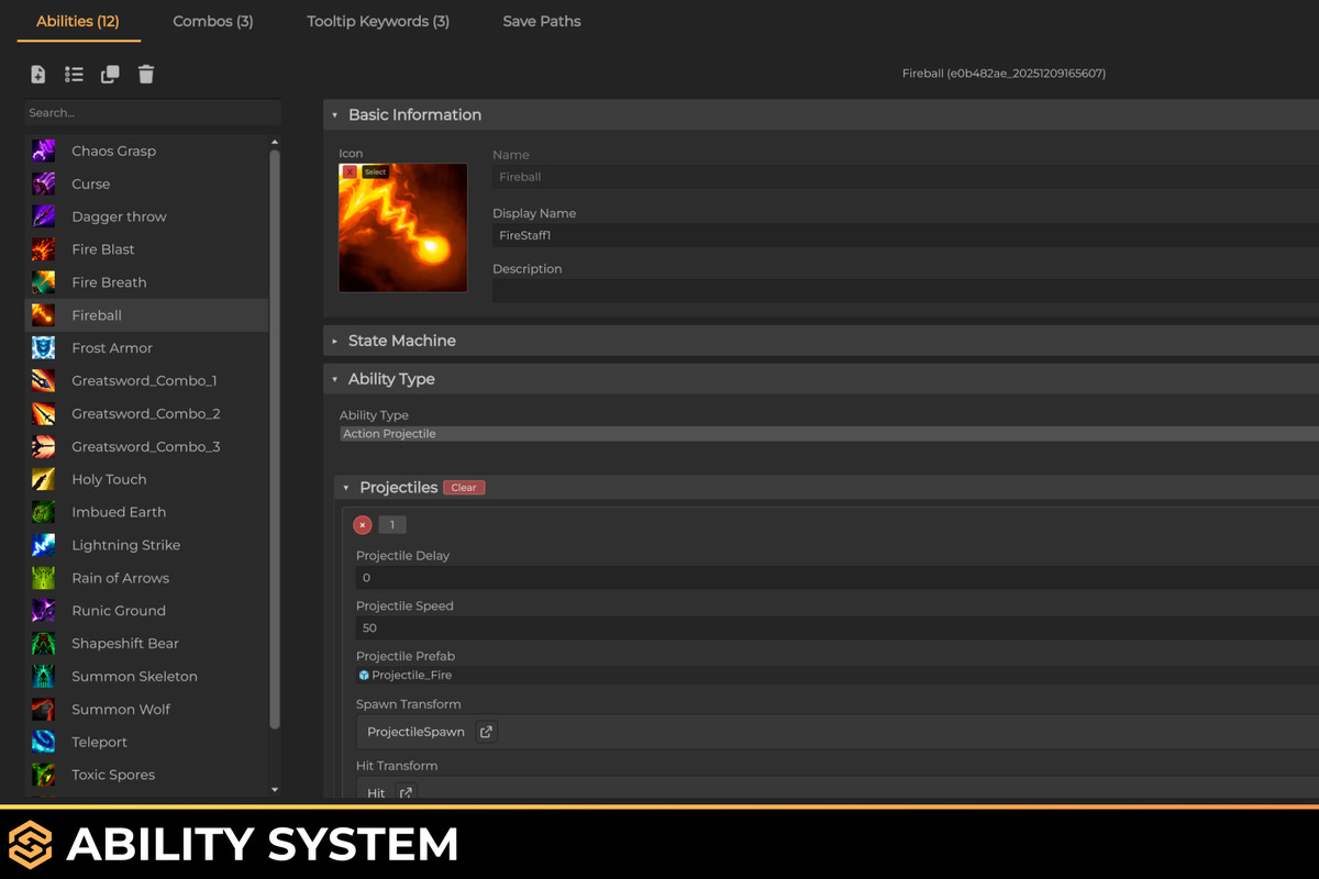 RPG Template - Combat, Stats, Inventory, Crafting, and more