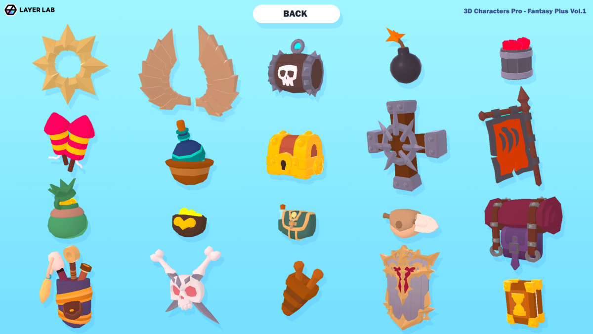 3D Characters Pro - Fantasy Plus Vol. 1