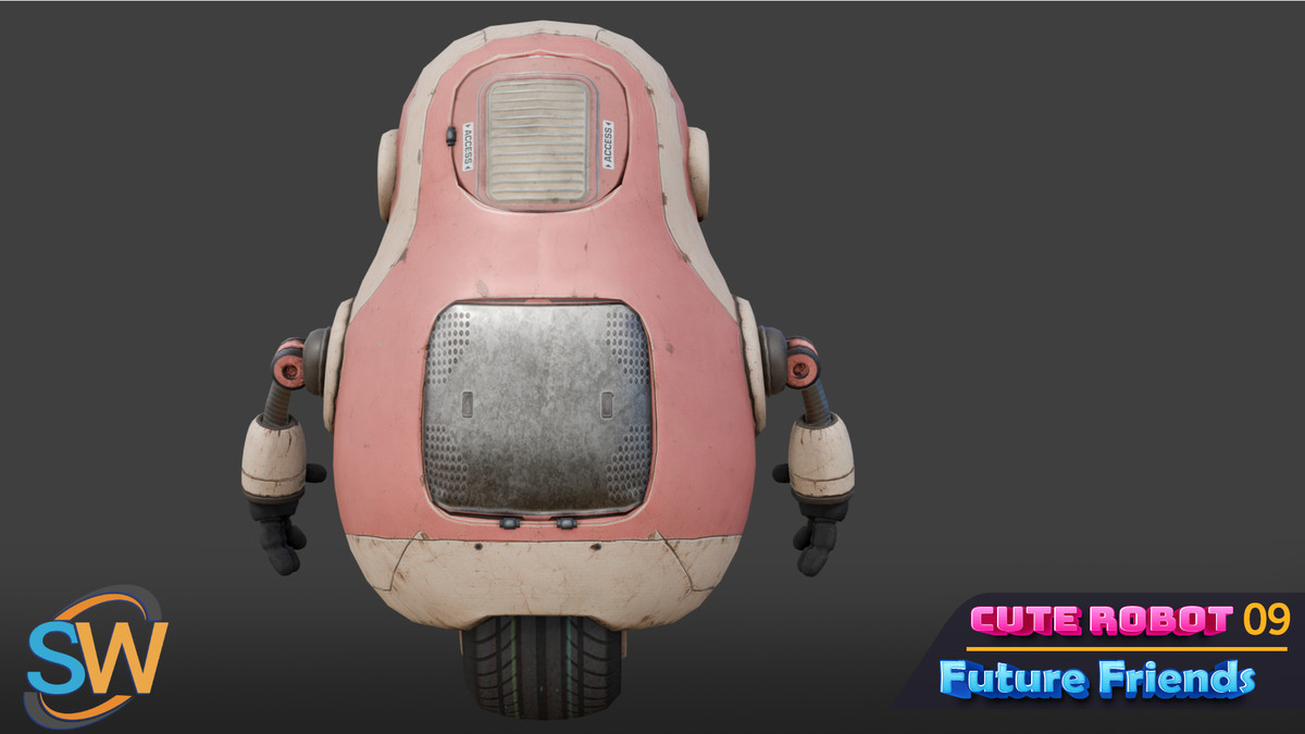 Cute Robot 09 – Future Friends