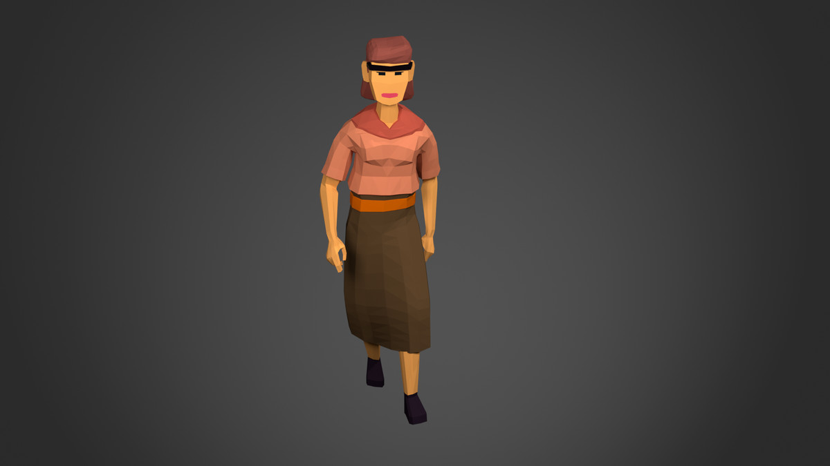 3D Characters World War 2 Lowpoly Pack