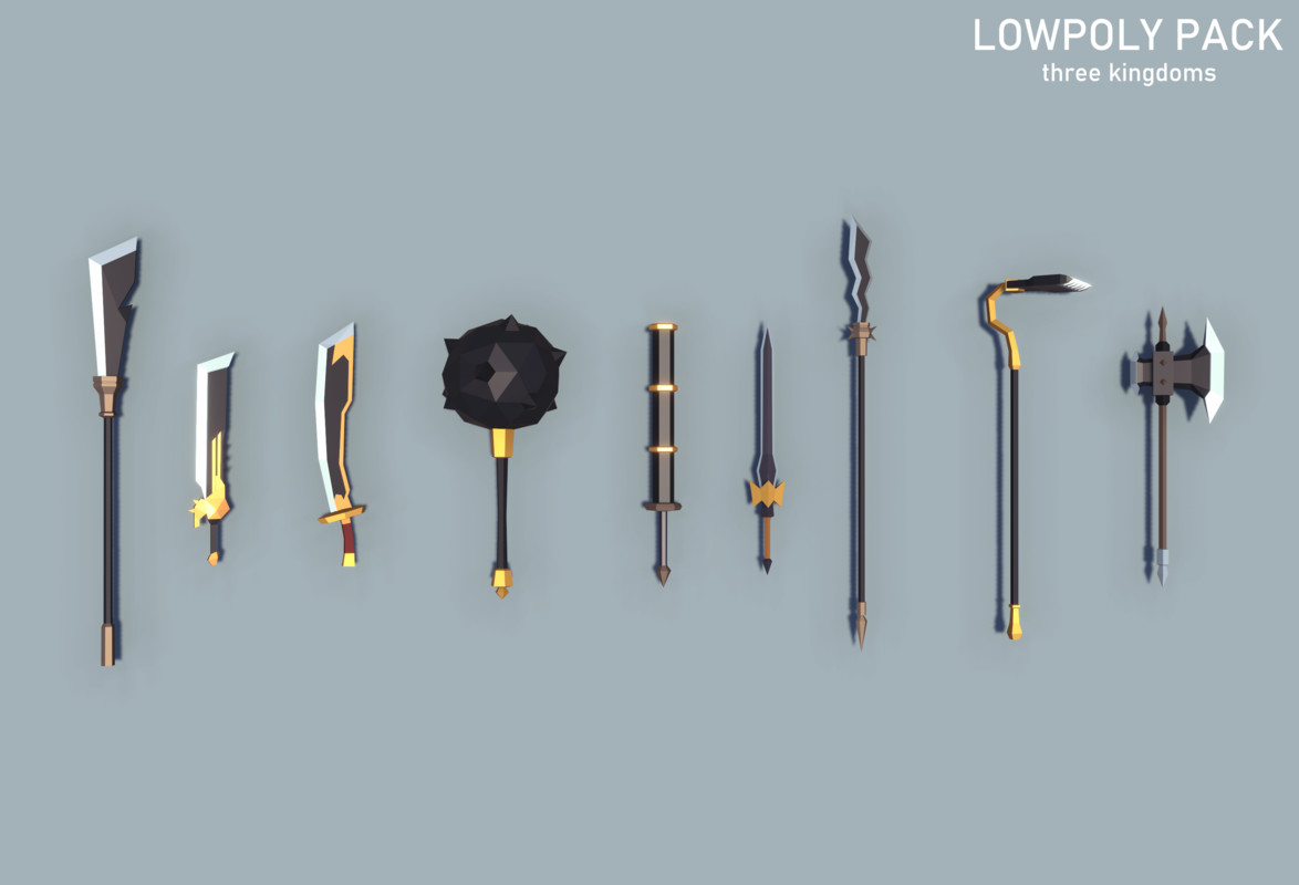 LowpolyPack_Three Kingdoms