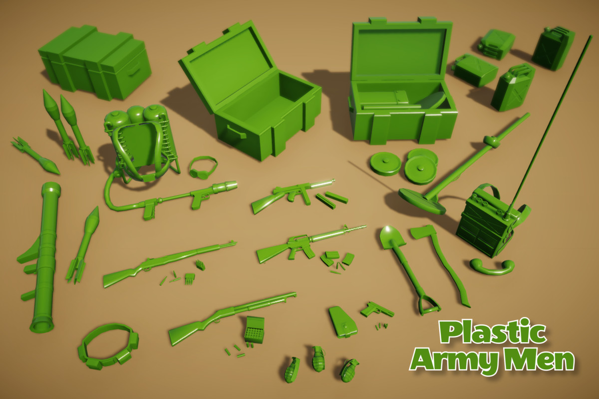 Plastic Army Men