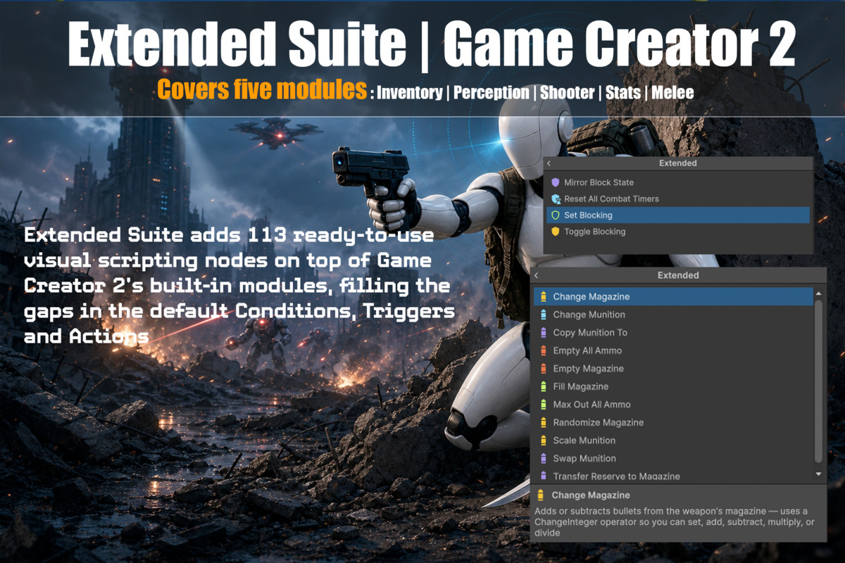 Extended Suite | Game Creator 2