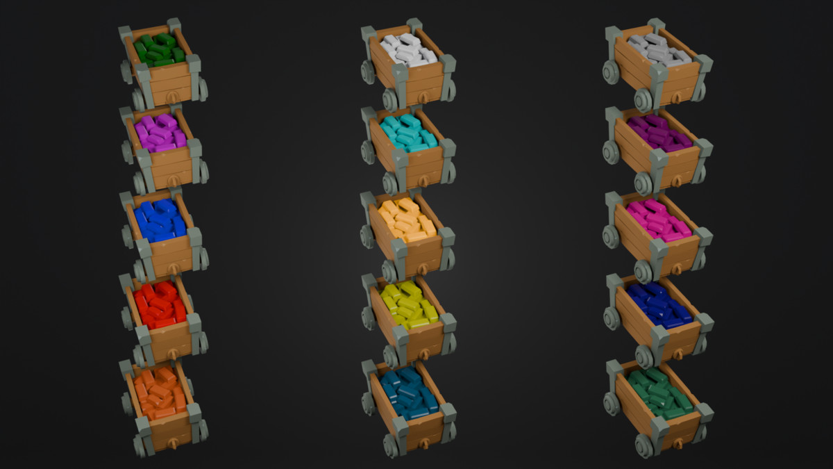 Low Poly Mining - Props Pack Vol.1