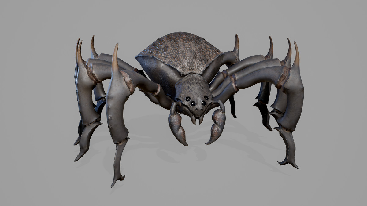 Stylized Spider Creatures Pack