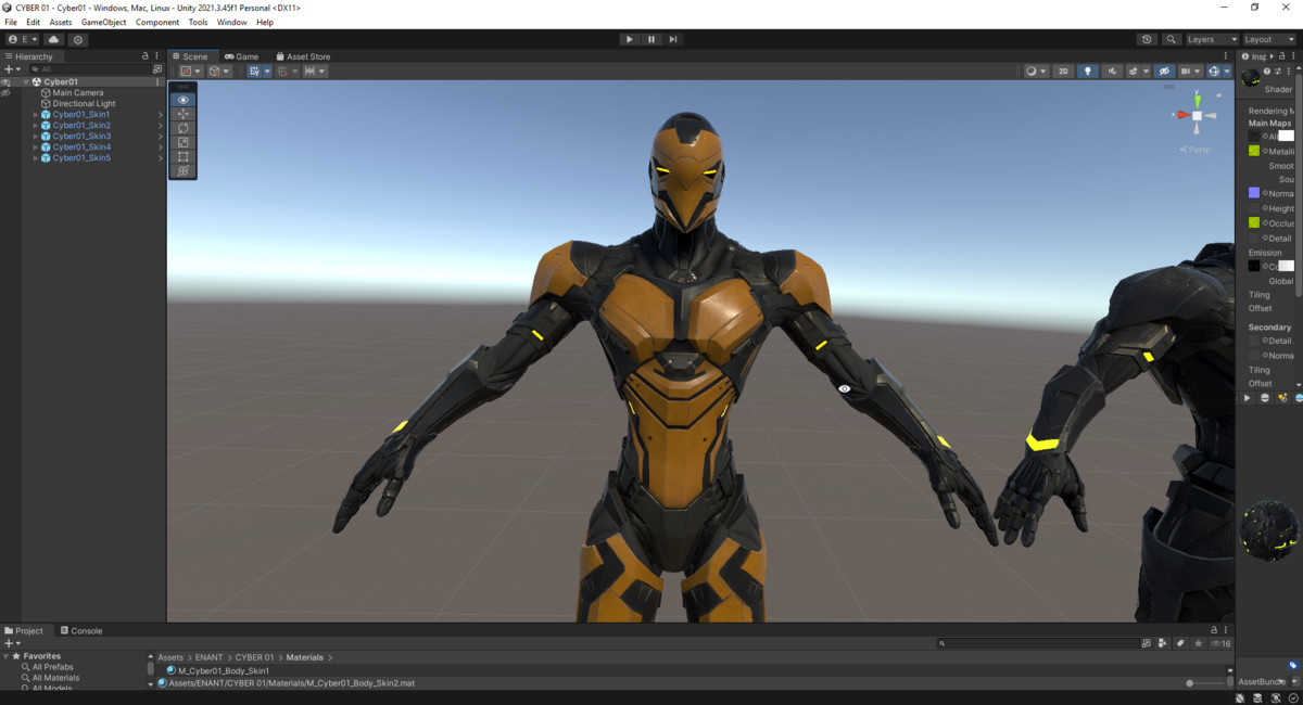 Sci-FI Cyber Robot 01