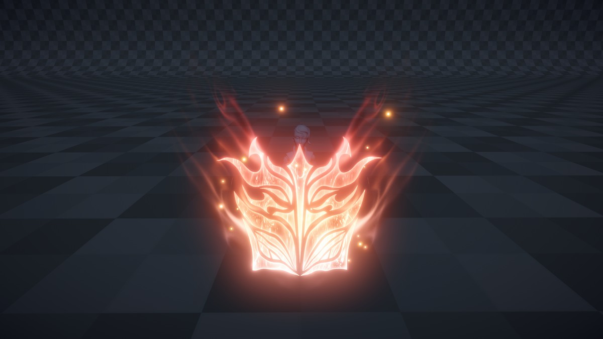 Character Energy Totem Shield Effect