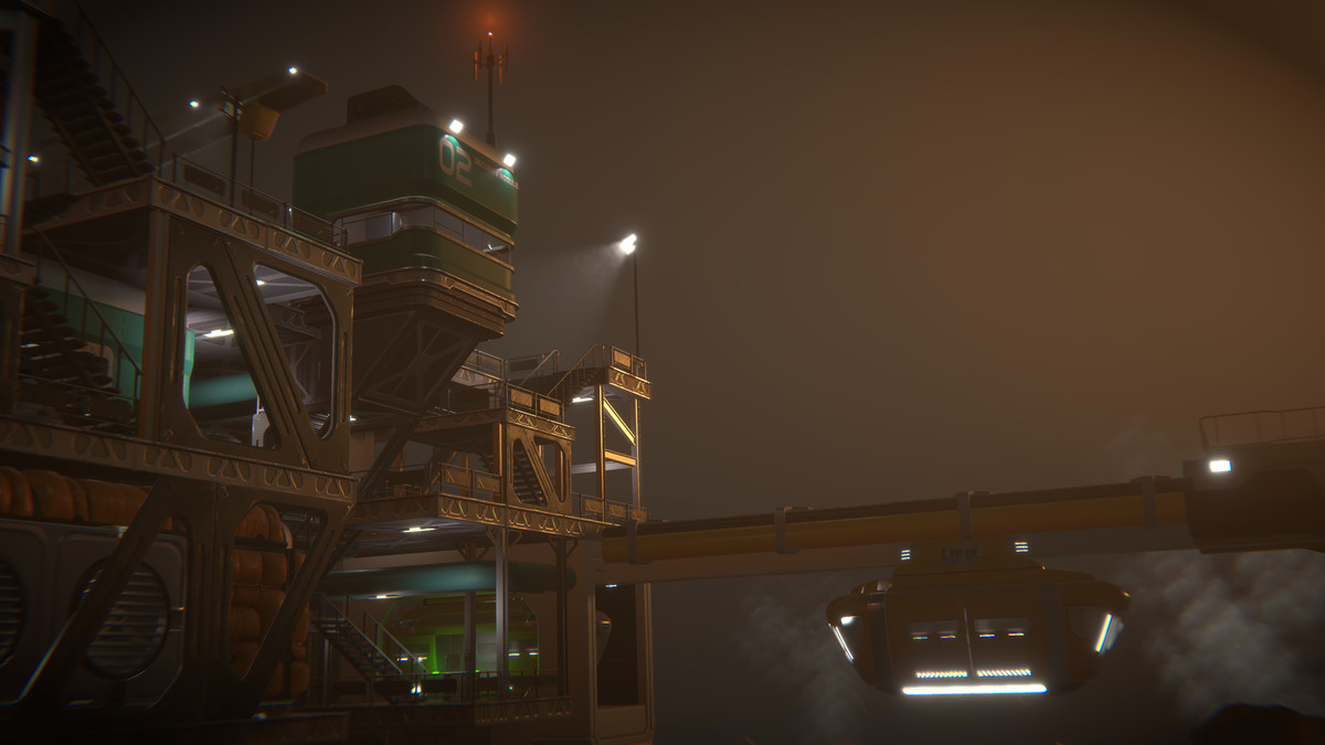 Modular Sci Fi Base Kit-Volcano