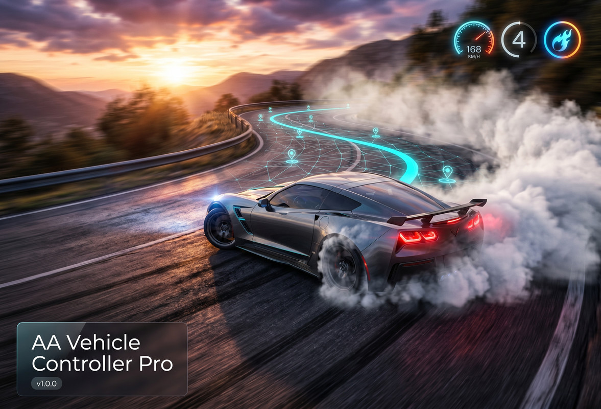 AA Vehicle Controller Pro — Car Physics, AI & Pathfinding