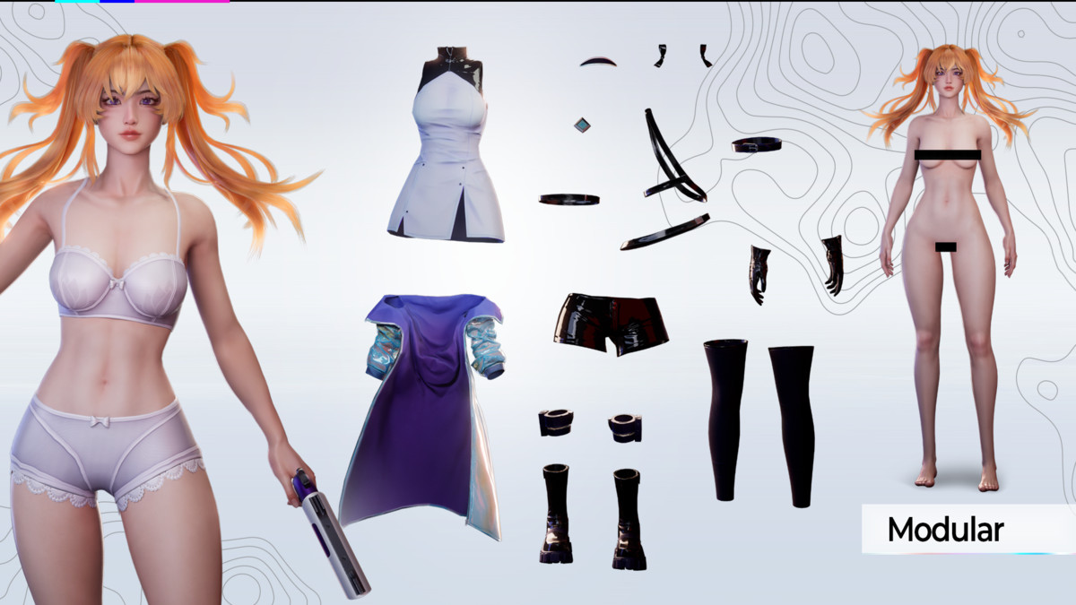 Cyber Shooter Girl Airi