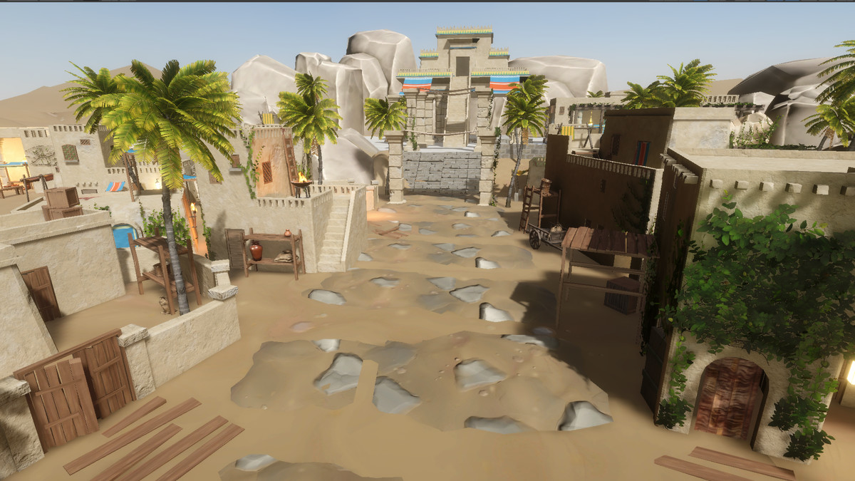 Desert Town - Stylized, Modular pack