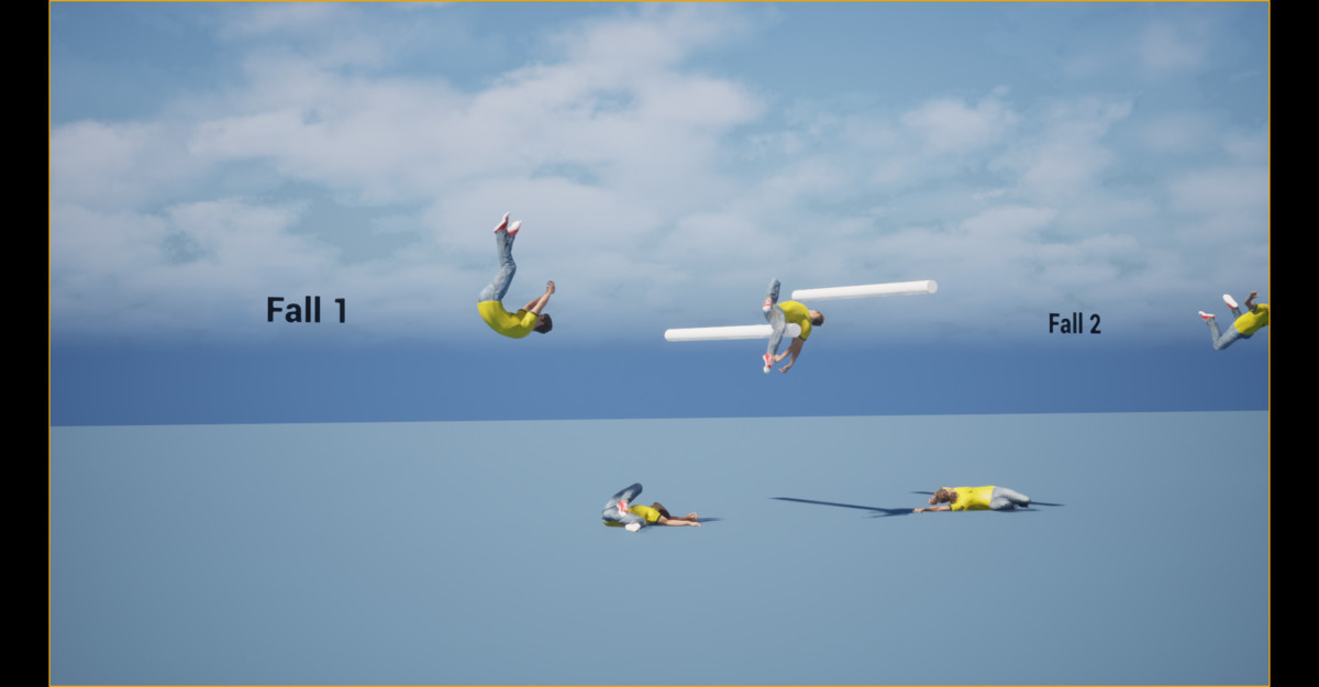 Parachute & Skydive Animation