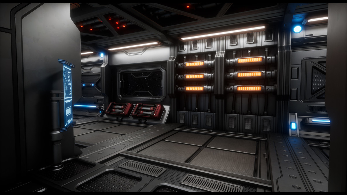 Sci Fi Hallway