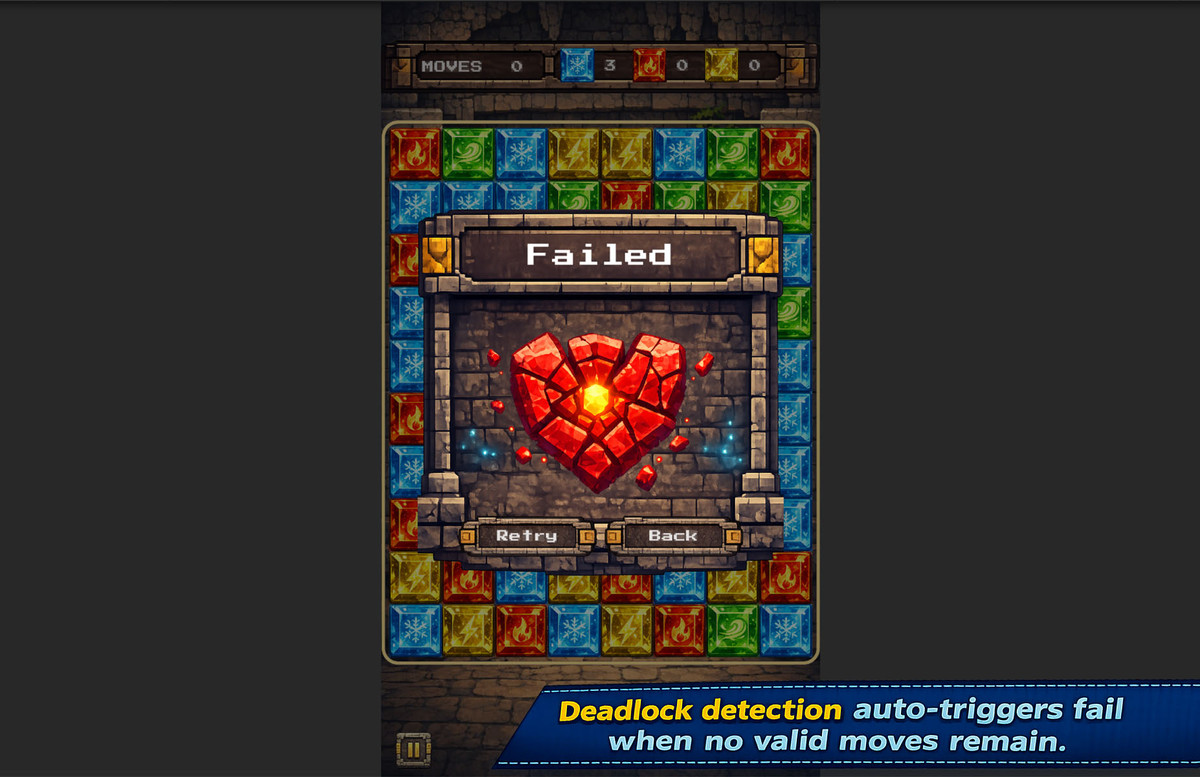 Match-3 Puzzle Game Template