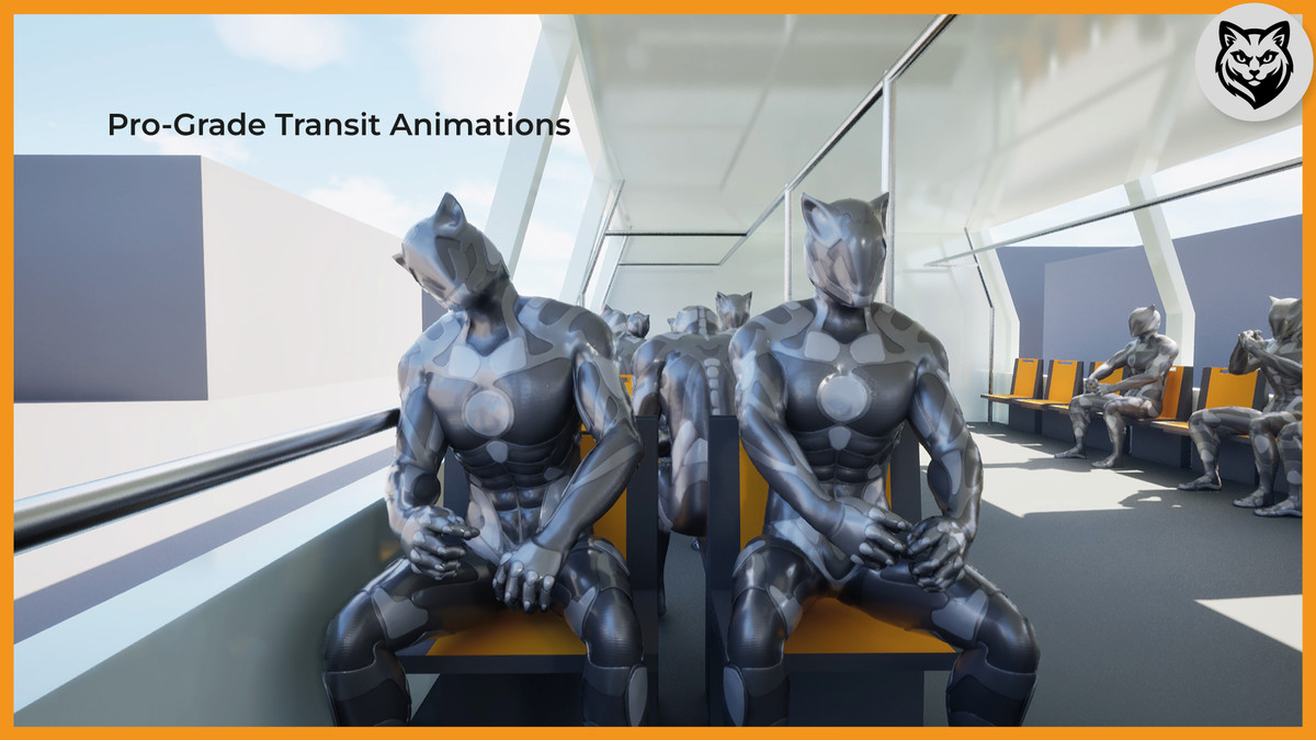 Public Transportation Animation Pack
