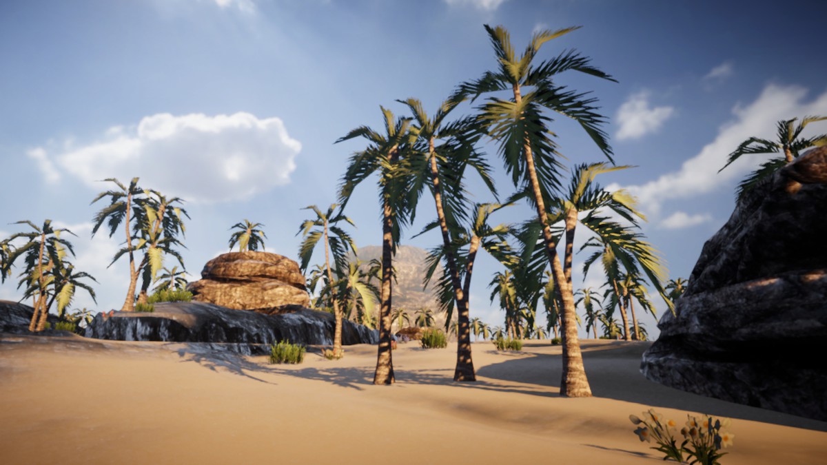 Mobile Palm Tree Bundle (for URP)
