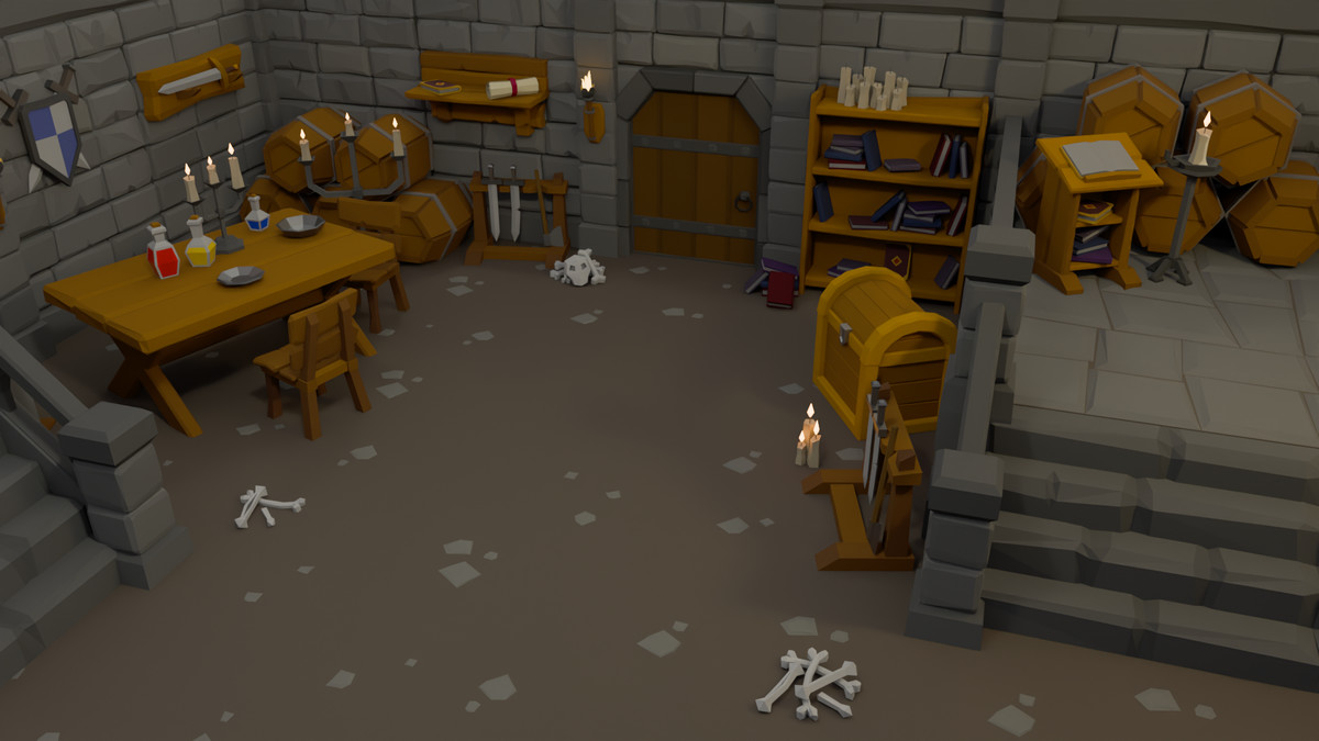 Ultimate Low Poly Dungeon Pack