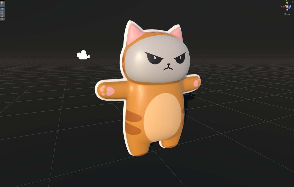 Chibi Carton Cat