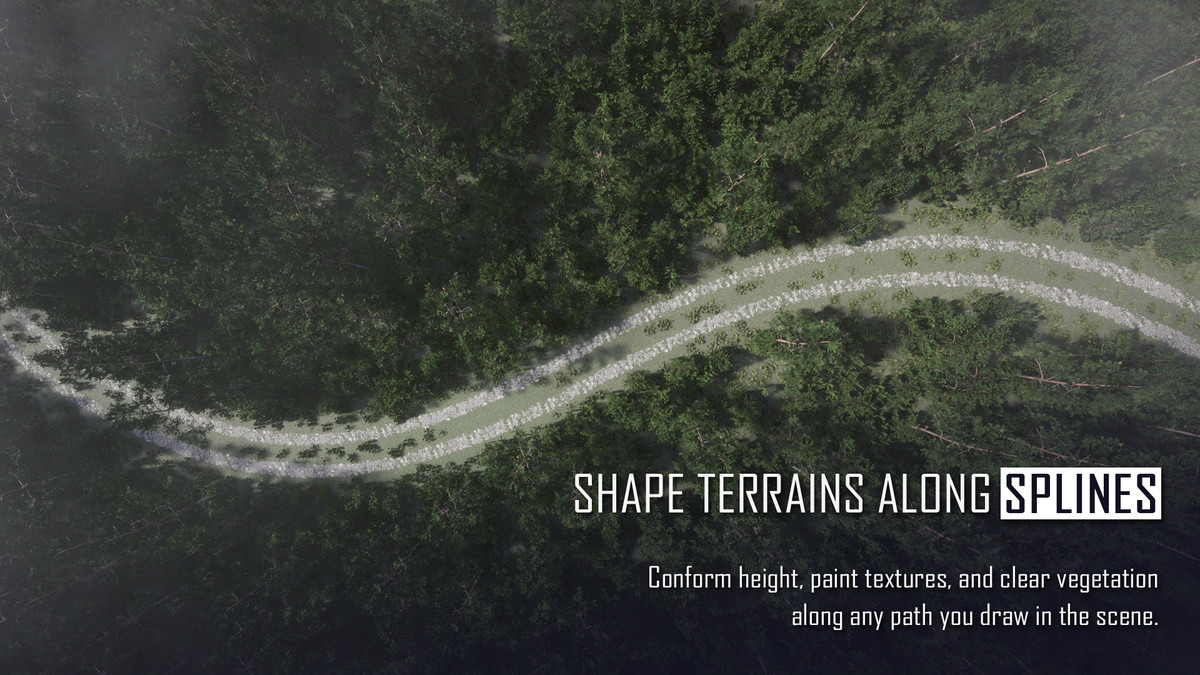 Vista Pro - Procedural Terrain Editor, Multi-Layer Biomes