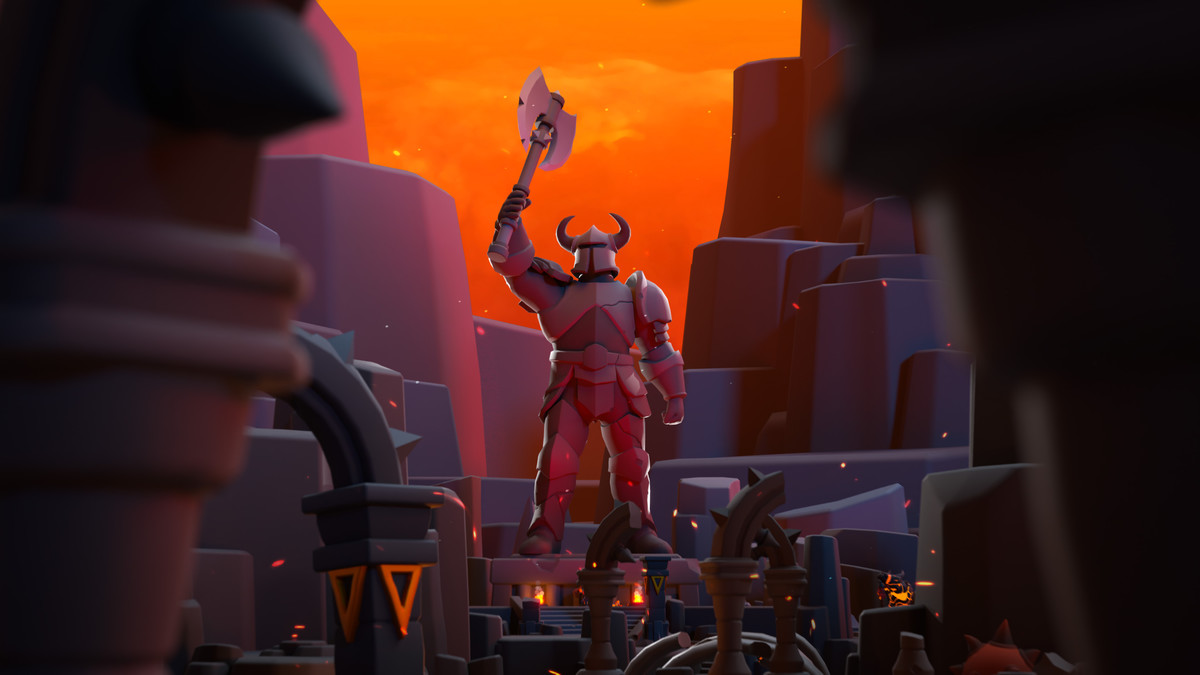 Inferno World - Low Poly 3D Models