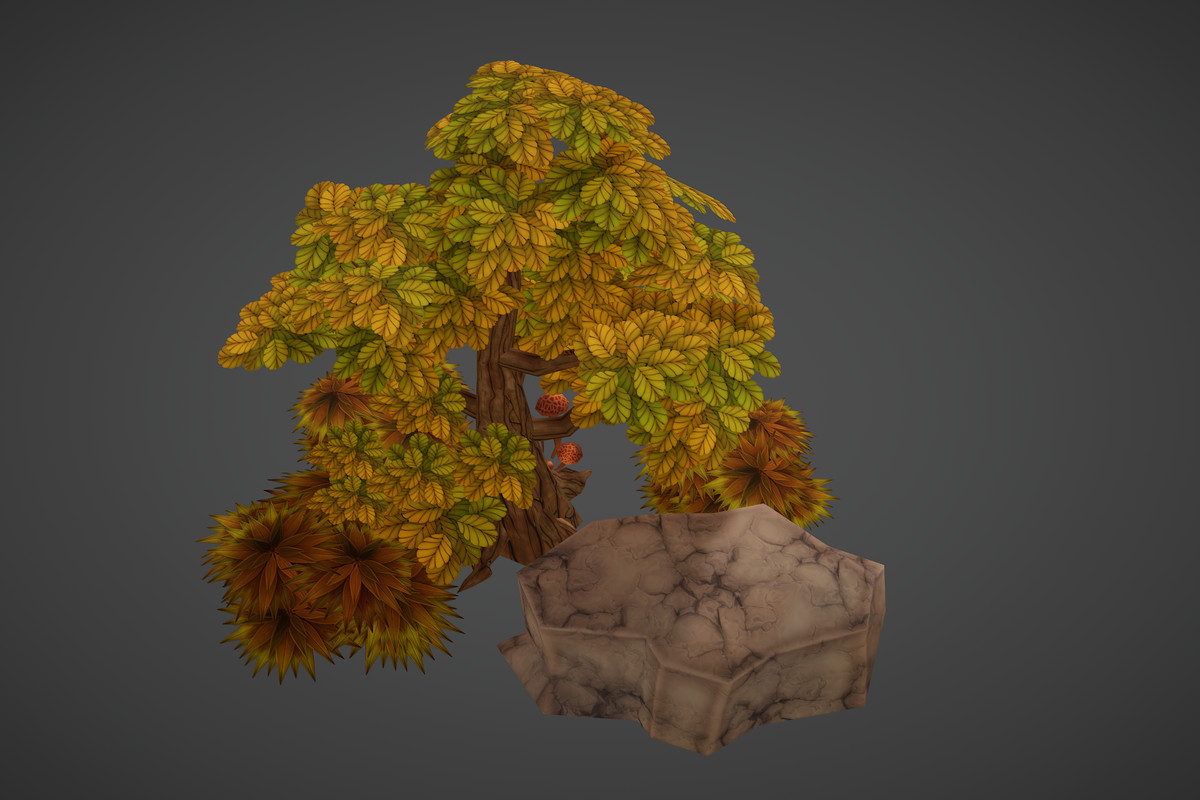 Stylized Fantasy Vegetation 8
