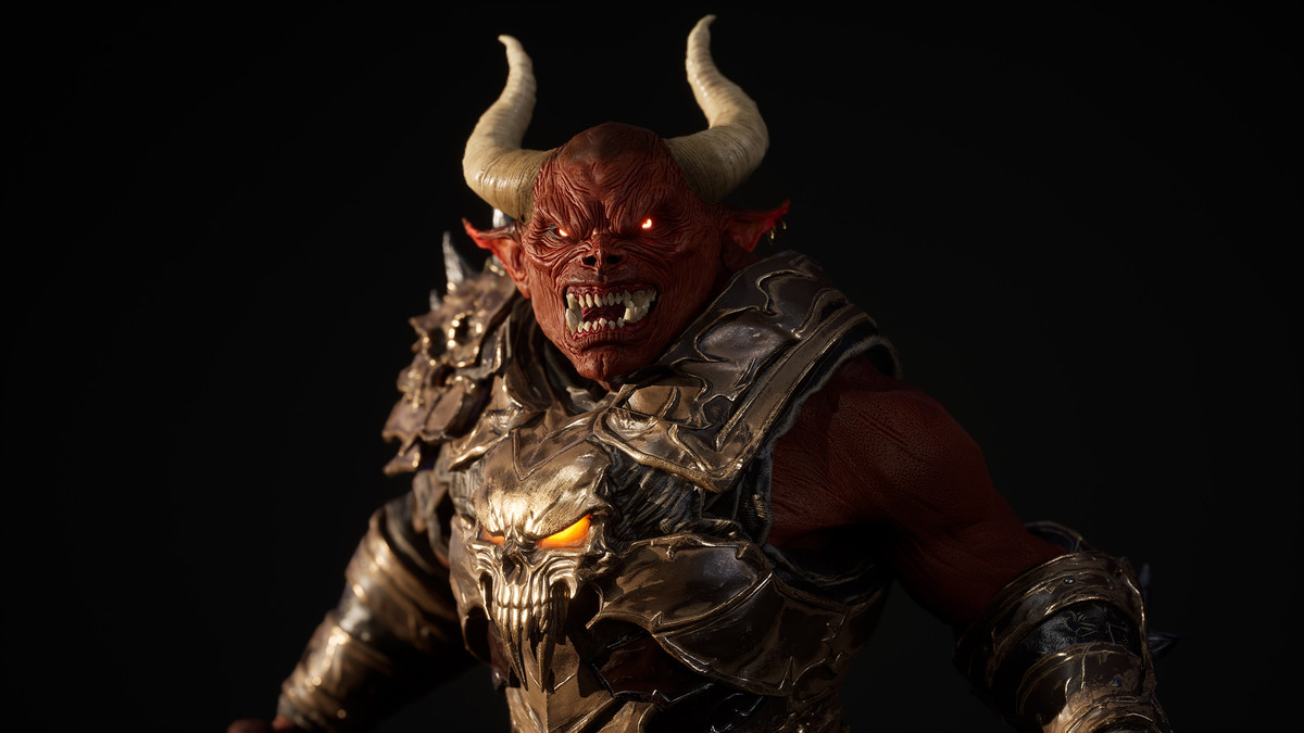 Medieval Demon Creature