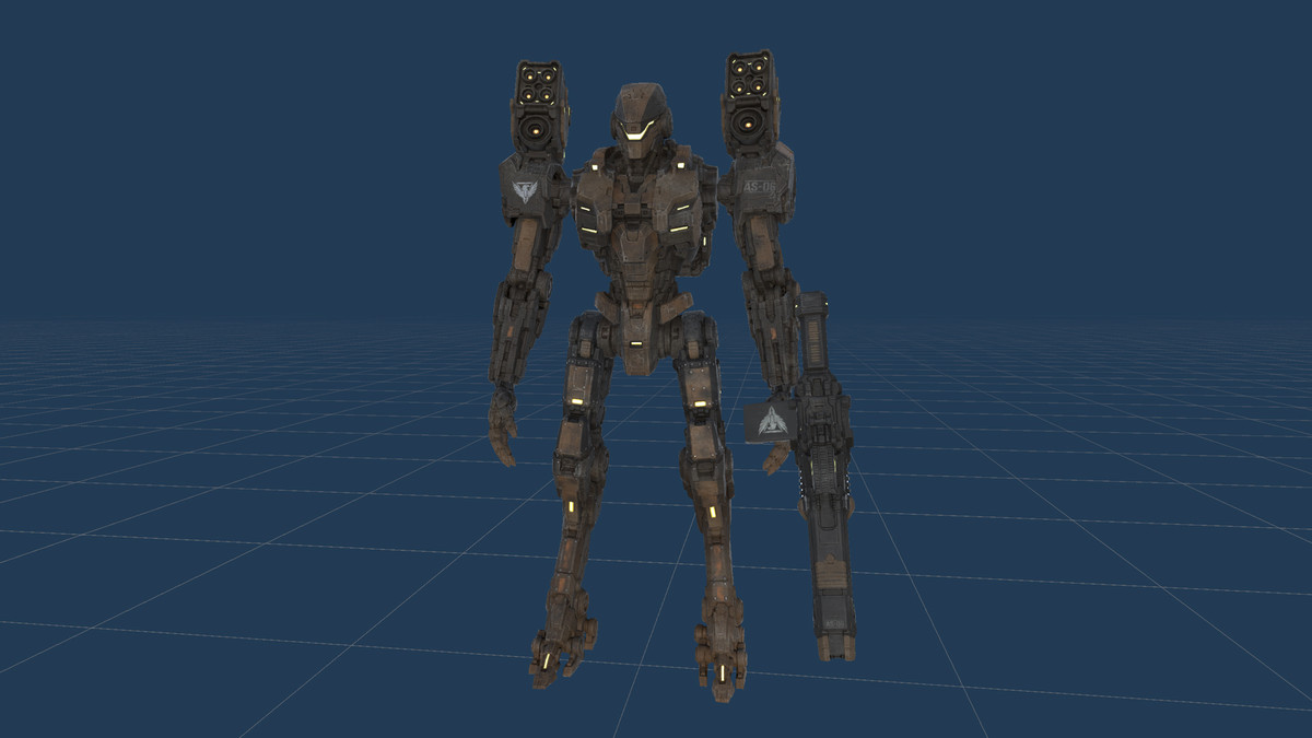 Aerial Strike Mech