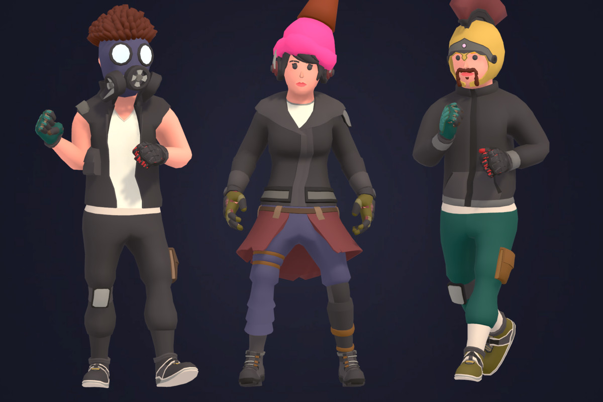 Customizable 3D Battle Royale Characters Vol 3