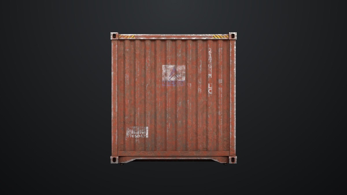 5 Cargo Dusty Container 20ft Single Mat