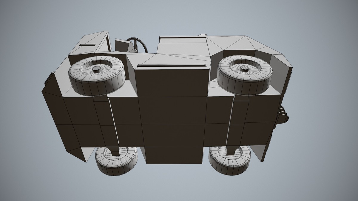 Baggage Tractor (354)