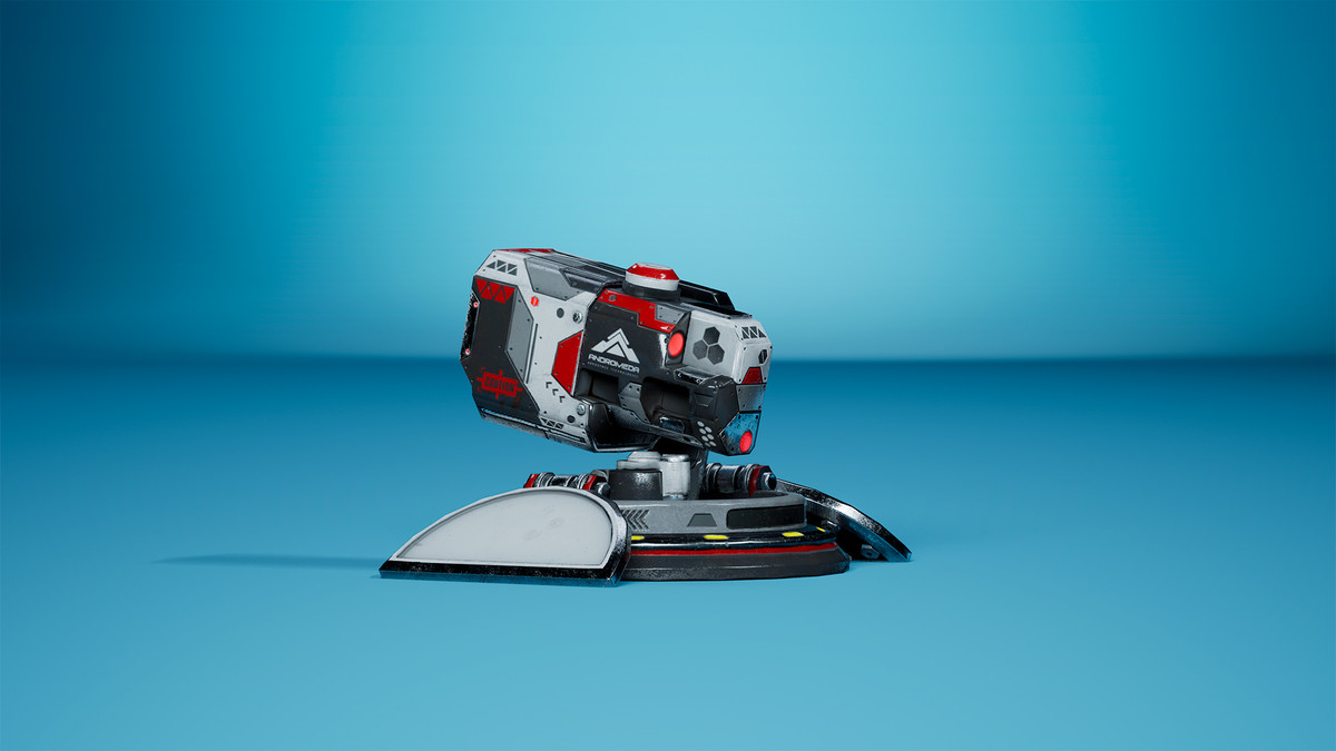 Sci-Fi Turrets pack 1